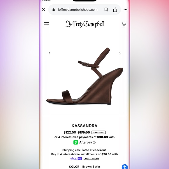 “New” Jeffrey Campbell Brown Kassandra Strappy Sandals size11 - Picture 7 of 7